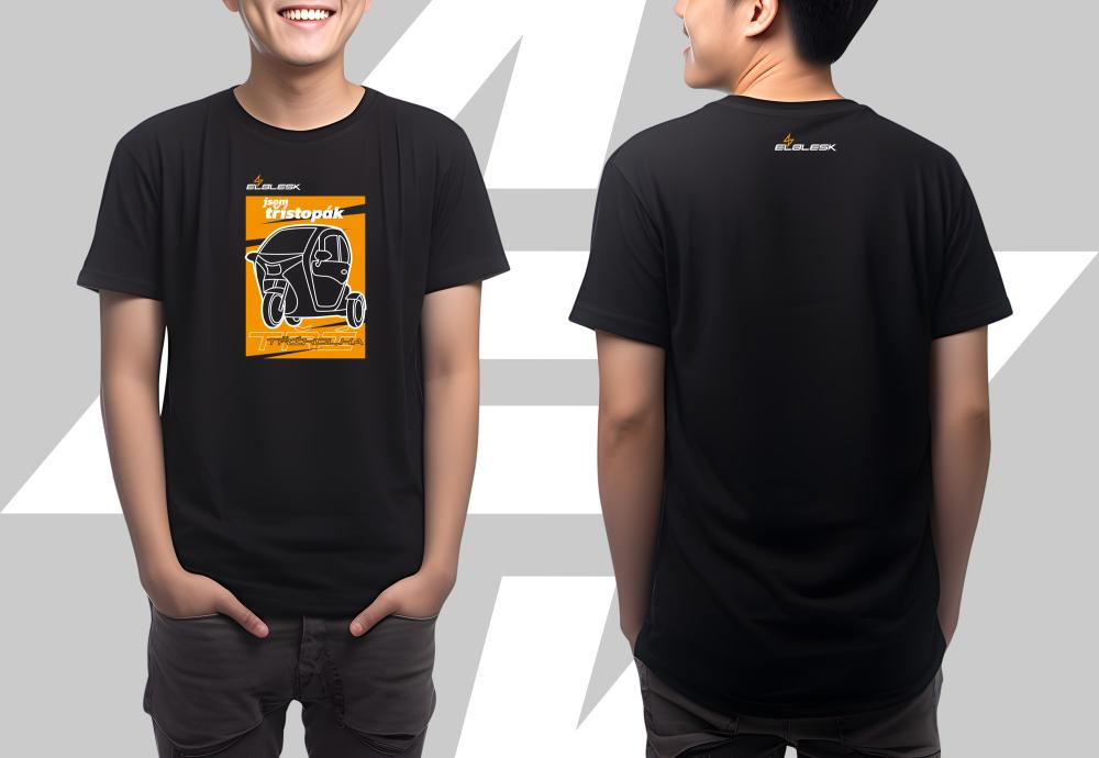 Tričko Tříkolka - jsem třístopák